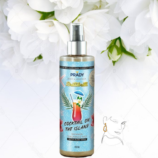 BRUME SCINTILLANTE CORPS ET CHEVEUX COKTAIL ON THE ISLAND